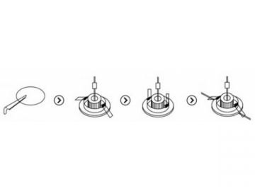 <span class='list5'>Luminária de embutir LED</span>