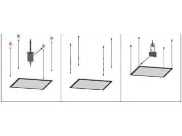 <span class='list7'>Plafon de embutir LED retangular  (Ou de pendurar)</span>