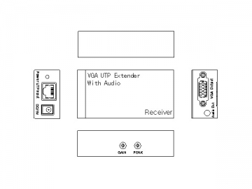 Extensor splitter VGA 1X1