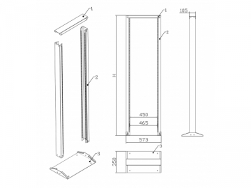 Rack aberta RC