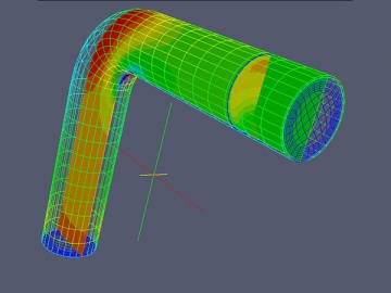 Curva para tubo