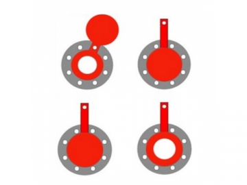 Flange figura 8 / Flange raquete