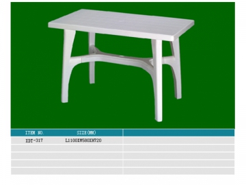 Mesa plástica