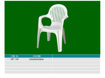 Cadeira plástica