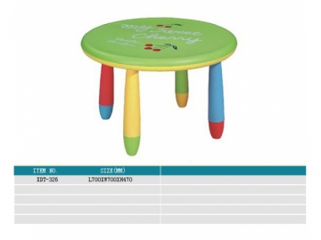 Mesa plástica infantil