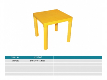 Mesa plástica infantil