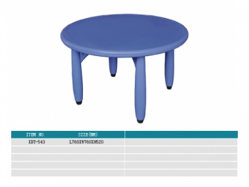 Mesa plástica infantil