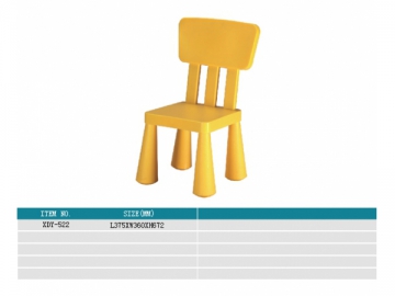 Cadeira plástica infantil