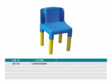 Cadeira plástica infantil