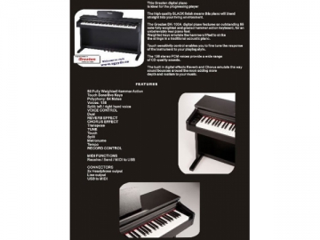 Piano Digital DK-100A de 88-Teclas