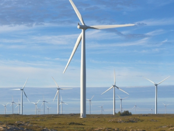 Poste para turbina eólica