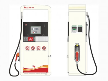 <strong>Bomba de gasolina</strong> com 1 bico de abastecimento