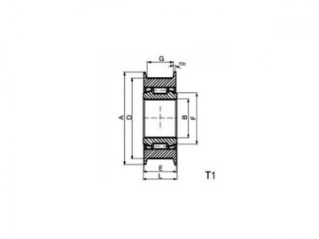 <span><strong>Rolamentos de rolos cilíndricos</strong> para talha de corrente</span>