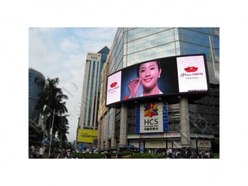 Telão publicitário LED DIP outdoor