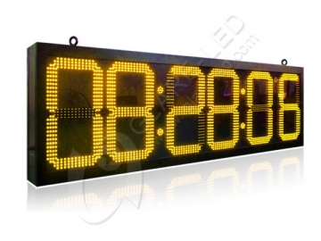 Painel LED para contagem regressiva