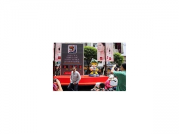 Painel LED para contagem regressiva
