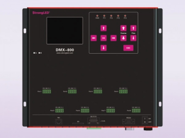 Sistema para controle de iluminação DMX-800