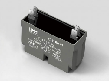 Capacitor para ar condicionado de supressão de ruído