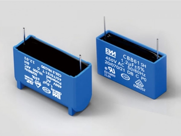 Capacitor para ar condicionado com terminal pino