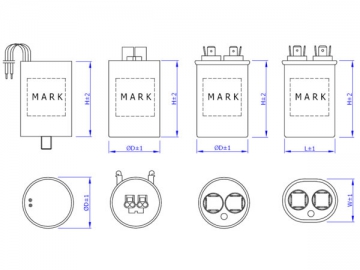 Capacitor para iluminação