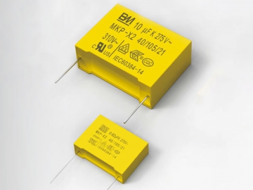 Capacitor MKP-X2 para circuito de divisor capacitivo