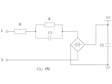 Capacitor de polipropileno metalizado CBB21