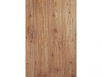 Laminado decorativo com textura de madeira