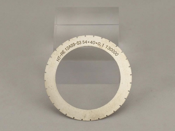 Faca circular de eletroformação