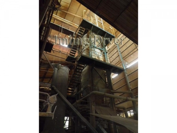 Máquina de secagem pulverizadora