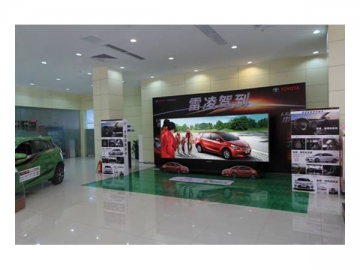 Painel de LED para publicidade indoor, série LTV
