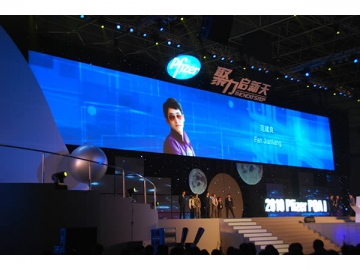Painel de LED tipo locação para palco, série M