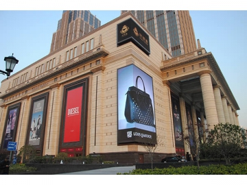 Painel de LED outdoor para publicidade, série F