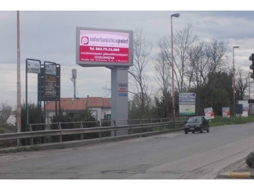Painel de LED outdoor para publicidade, série F