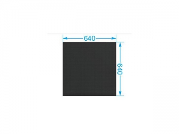 Painel de LED outdoor tipo locação, série RX