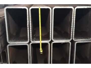 Tubo de aço retangular e quadrado
