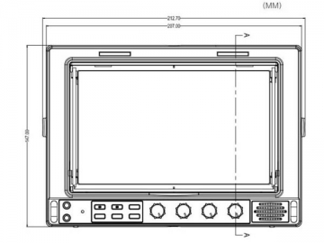 Monitor LCD para filmadoras <span> - </span>TL-701HDA