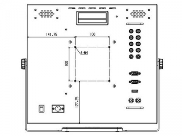 Monitor LCD profissional - TL-S1700HD/SD/NP