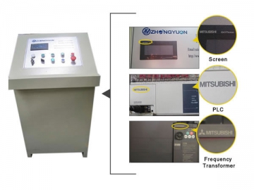 Máquina para fabricar perfil Sigma em aço