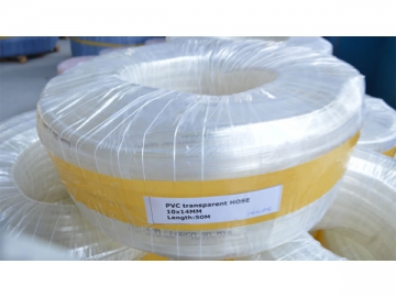 Mangueira de PVC transparente