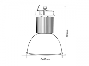 Lâmpada LED industrial