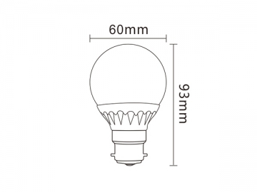 Lâmpada bulbo LED