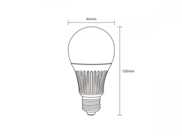 Lâmpada bulbo LED