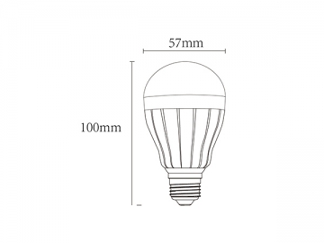 Lâmpada bulbo LED