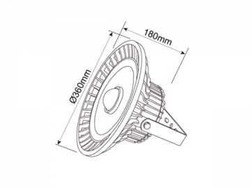 Holofote LED COB