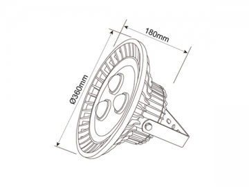 Holofote LED COB