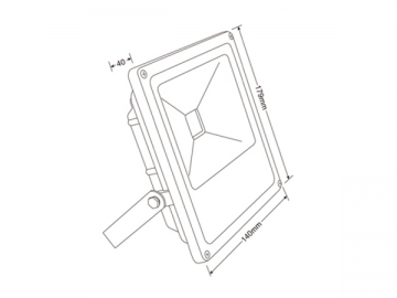 Holofote LED COB