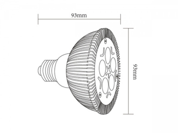 Spot LED regulável