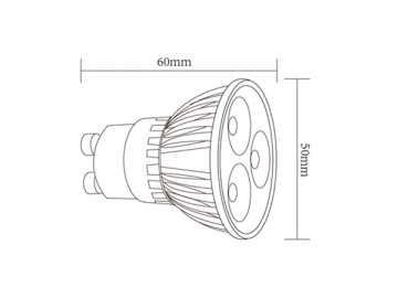 Spot LED regulável