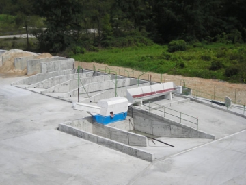 Sistema de reciclagem do tanque de decantação