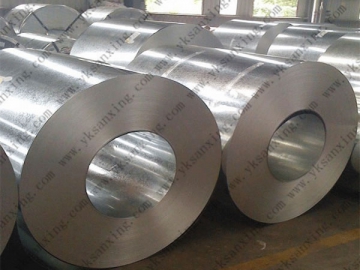 Bobinas e chapas de aço aluminizadas em zinco